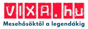 vixa mesehős gamer ajándék webáruház logó