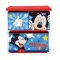Disney Mickey Star játéktároló állvány 3 rekeszes 53x30x60 cm