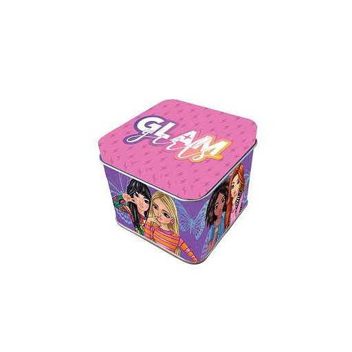 Glam Girls Butterfly mini fém doboz 7,5 cm