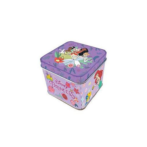 Disney Hercegnők Purple mini fém doboz 7,5 cm