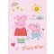 Peppa malac Happy Days polár takaró 100x140cm