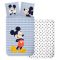 Disney Mickey Strip gyerek, ovis ágyneműhuzat 100×140 cm, 40×45 cm