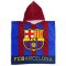 FC Barcelona strand törölköző poncsó 50x100 cm