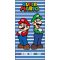 Super Mario Here We Go fürdőlepedő, strand törölköző 70x140cm