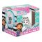 Gabi babaháza Cats festhető porcelán bögre 235 ml Díszdobozban