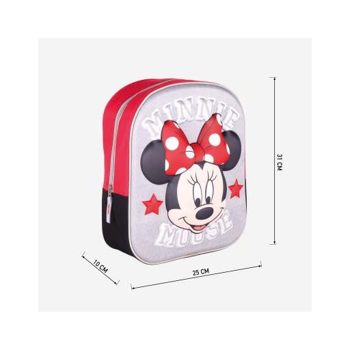 Disney Minnie 3D hátizsák, táska 31 cm