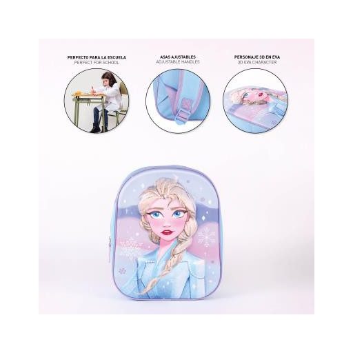 Disney Jégvarázs 3D hátizsák, táska 31 cm