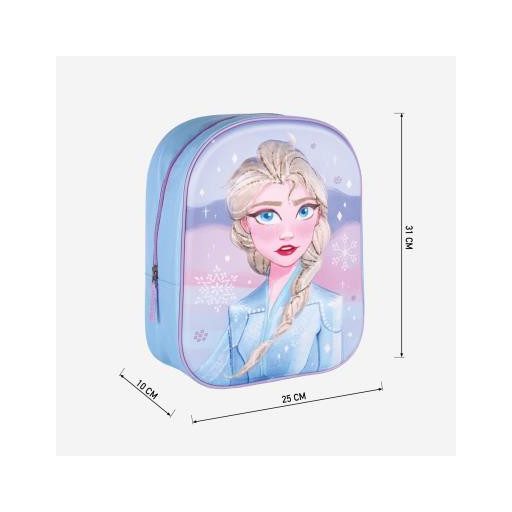 Disney Jégvarázs 3D hátizsák, táska 31 cm