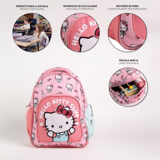 Hello Kitty Club iskolatáska, táska 42 cm