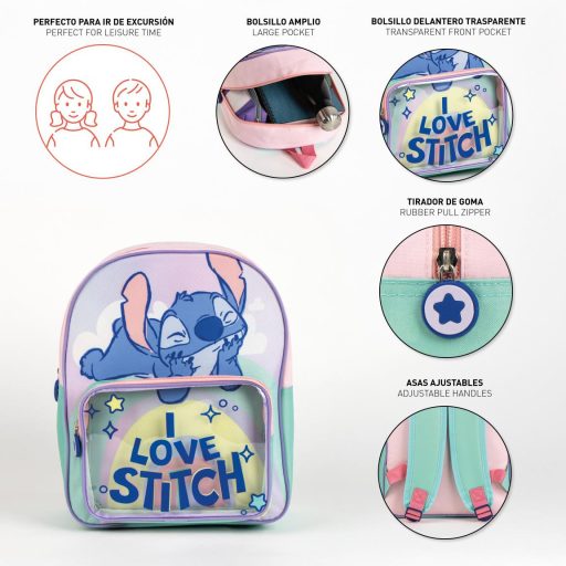 Disney Lilo és Stitch, A csillagkutya hátizsák, táska 30 cm