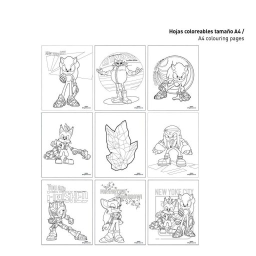 Sonic a sündisznó Prime írószer szett