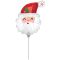 Télapó Red mini fólia lufi 25 cm (WP)