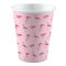 Flamingó Pink papír pohár 8 db-os 250 ml