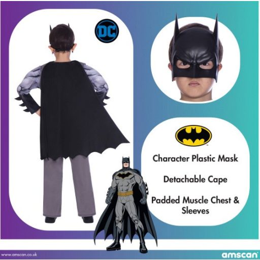 Batman Grey jelmez 10-12 év
