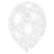 Esküvő Clear töltött léggömb, lufi 6 db-os 11 inch (27,5 cm)