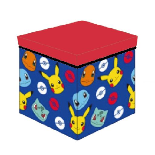 Pokémon Elements játéktároló 30×30×30 cm