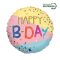 Happy Birthday Funky Dots fólia lufi 46 cm