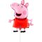 Peppa malac Red mini fólia lufi 35 cm (WP)