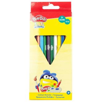 Play-Doh Art háromszögletű színes ceruza 24 db-os
