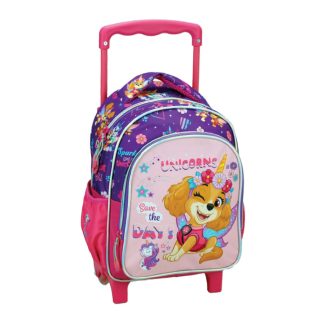   Mancs Őrjárat Save the Day gurulós ovis hátizsák, táska 30 cm