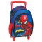 Pókember Blue gurulós ovis hátizsák, táska 30 cm