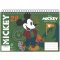Disney Mickey Hike A/4 spirál vázlatfüzet 30 lapos