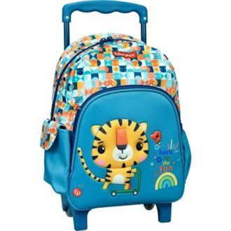   Fisher-Price Animals Tiger gurulós ovis hátizsák, táska 30 cm