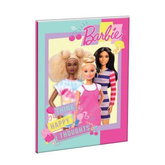 Barbie Happy Thoughts B/5 vonalas füzet 40 lapos