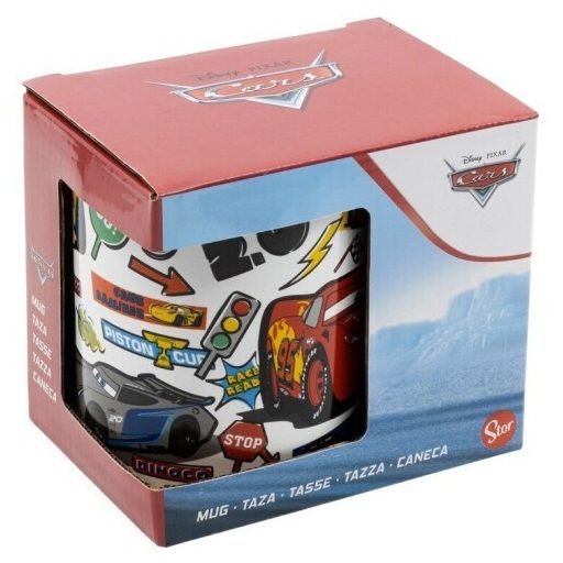 Disney Verdák Stickers porcelán bögre 325 ml Díszdobozban
