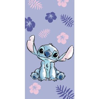  Disney Lilo és Stitch, A csillagkutya Purple fürdőlepedő, strand törölköző 70x140cm