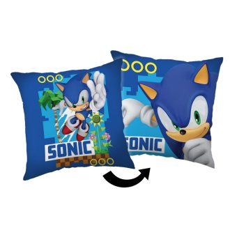 Sonic a sündisznó Coin Chase párna, díszpárna 40x40 cm