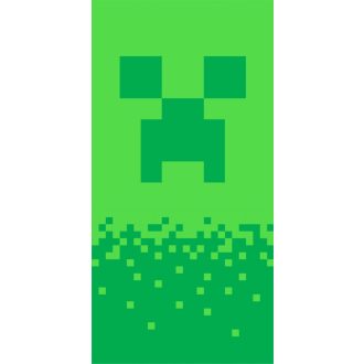   Minecraft Digital Creeper fürdőlepedő, strand törölköző 70x140cm