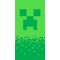 Minecraft Digital Creeper fürdőlepedő, strand törölköző 70x140cm