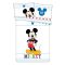 Disney Mickey Colors gyerek, ovis ágyneműhuzat 100×135cm, 40×60 cm