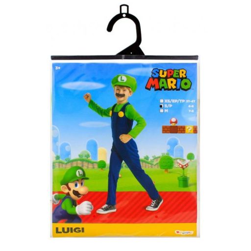 Super Mario Luigi jelmez 7-8 év