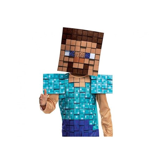 Minecraft Steve Plus jelmez 7-8 év