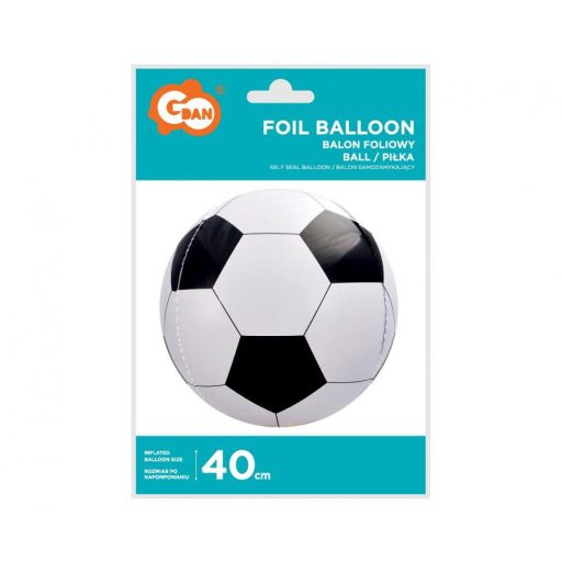 Focis gömb fólia lufi 40 cm