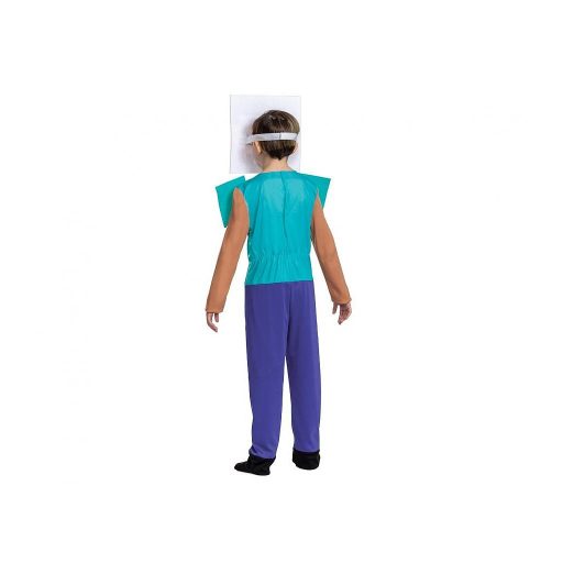 Minecraft Steve jelmez 7-8 év