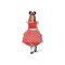 Disney Minnie Red jelmez 3-4 év