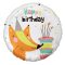 Róka Happy Birthday Fox fólia lufi 36 cm