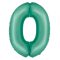 Menta 0-ás Mint Mat szám fólia lufi 76 cm