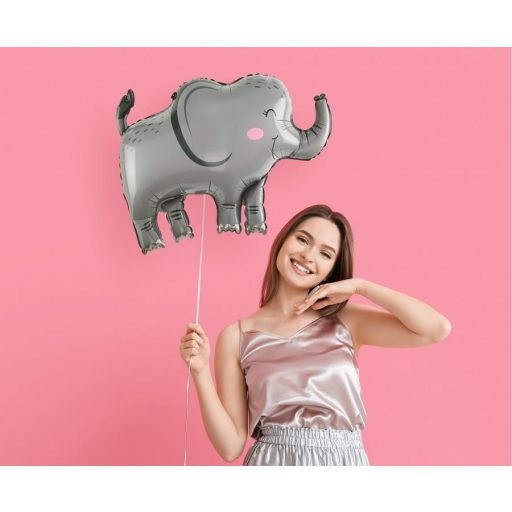 Elefánt Grey fólia lufi 68 cm