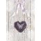 Levendula Heart A/4 gumis mappa
