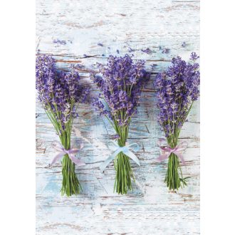Levendula Bouquet A/4 gumis mappa