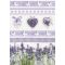 Levendula Heart A/4 gumis mappa