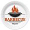 Barbecue Party papírtányér 8 db-os 22,7 cm
