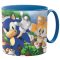 Sonic a sündisznó Jump micro bögre 265 ml
