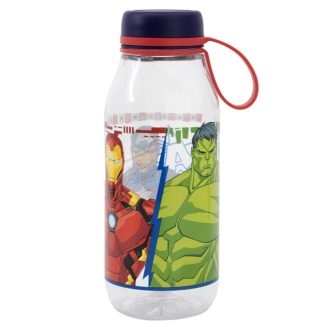   Bosszúállók Adventure Ecozen műanyag kulacs csavaros kupakkal 460 ml