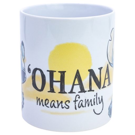 Disney Lilo és Stitch, A csillagkutya Family porcelán bögre 325 ml (11 oz) Díszdobozban