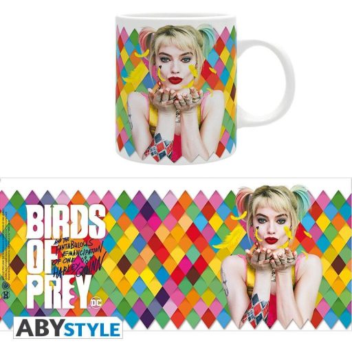 DC COMICS bögre 320 ml - Birds of Prey Harlequin